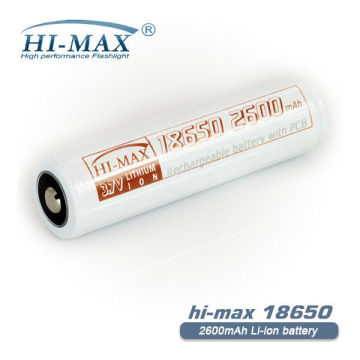 18650 Lithium-Batterie mit Schutzplatte Li-Ionen-Akku 18650 8.4v